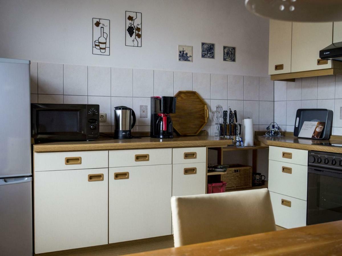 Ferienwohnung Zur Burg Trendelburg Dış mekan fotoğraf