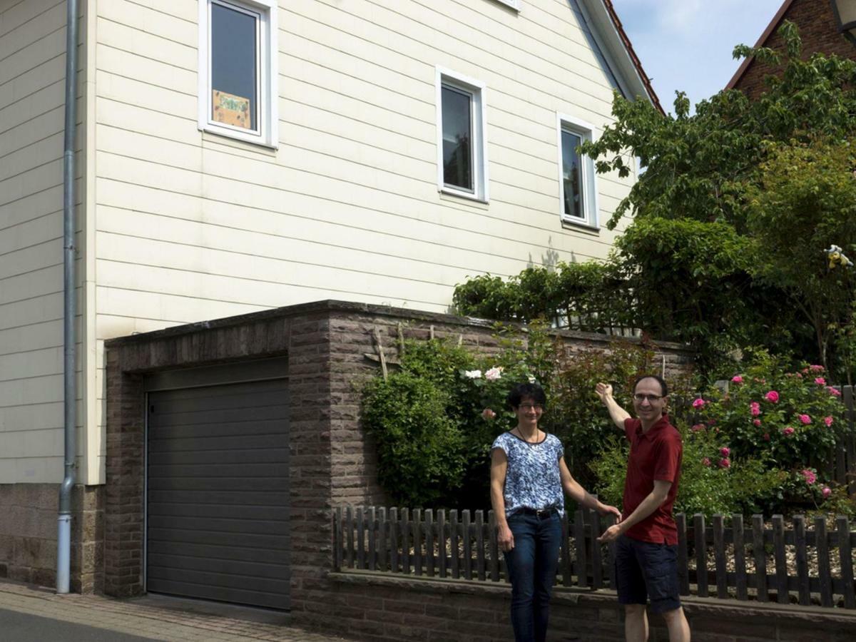 Ferienwohnung Zur Burg Trendelburg Dış mekan fotoğraf
