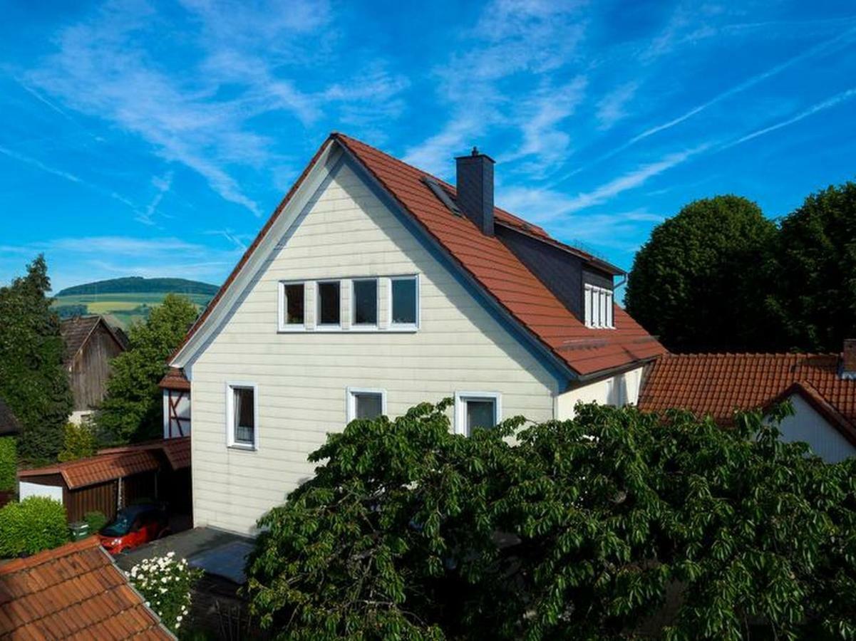Ferienwohnung Zur Burg Trendelburg Dış mekan fotoğraf