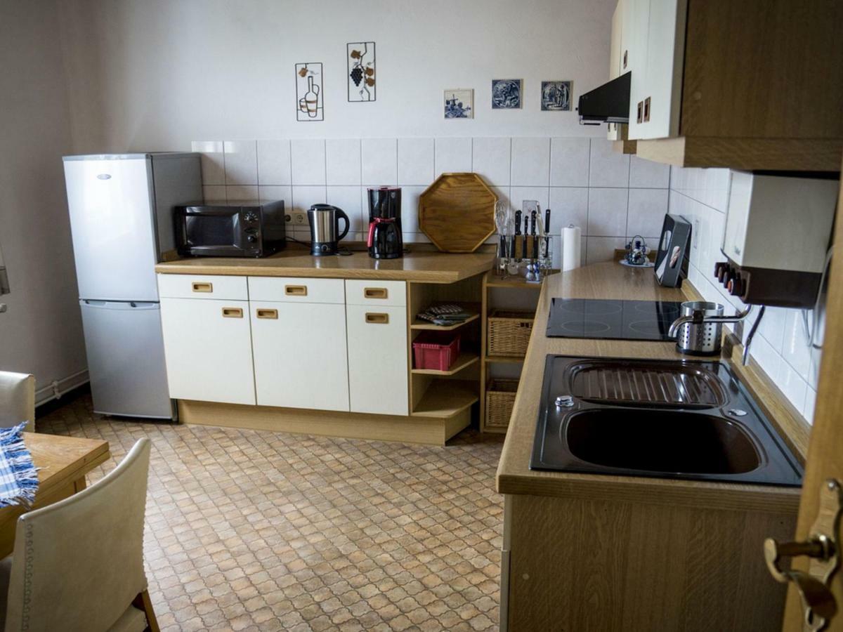 Ferienwohnung Zur Burg Trendelburg Dış mekan fotoğraf
